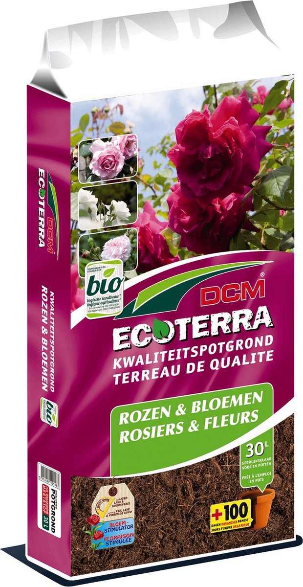 DCM ECOTERRA ROZEN/BLOEMEN 30L