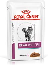 Royal Canin Renal Kat - zakjes 12 x 85 g vis