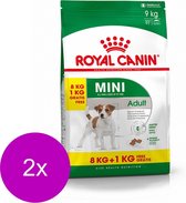 ROYAL CANIN® SHN Mini Adult  - Hondenvoer - 2 x 8+1 kg Bonusbag