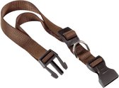 Adori Click Collar Nylon Brown - Collier pour chien - 30-44x1,5 cm