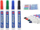 Markerset - Markers - stiften - Set whiteboardmarkeerders 4st - Professionele markeerstiften - Stiften - Pen - NEW MODEL - LIMITED EDITION