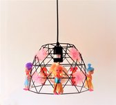 Funnylight Design hanglamp metaal cute beauty popjes voor de kids slaap kamer