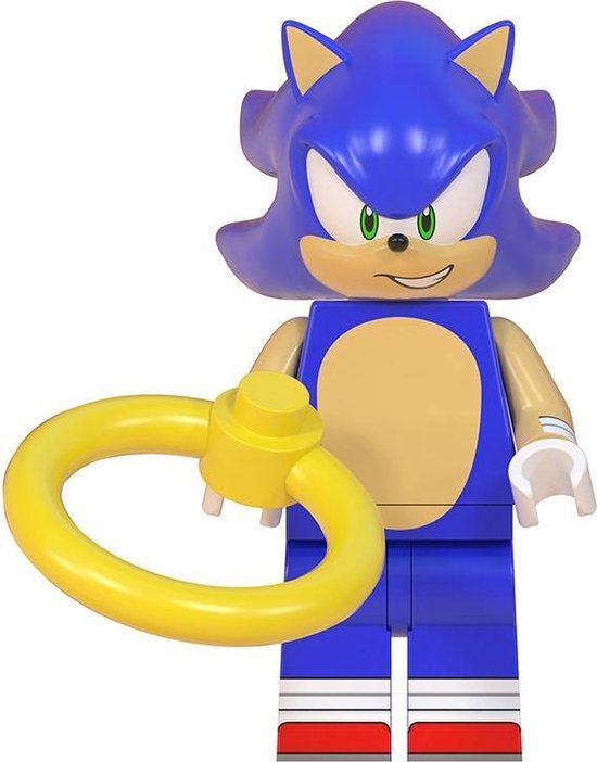 Sonic figuren - Sonic en Knuckles poppetjes voor Lego | bol.com