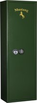 MustangSafes Wapenkluis 8 wapens MSG 3-14 S1 - Elektronisch  - 8 Wapenplaatsen - 129 cm Geweer lengte - Elektronisch Codeslot MS-1650 (1 gebruikerscode)