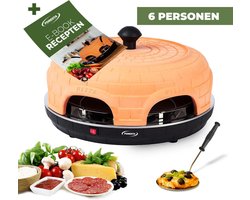 Foresta Pizzaoven 6 personen - Met mini pizza oven recepten - Pizzasteen