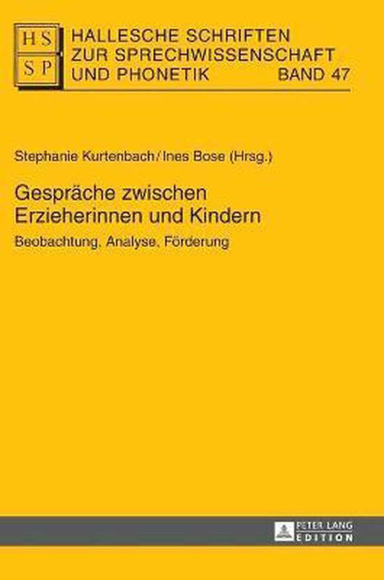 Hallesche Schriften Zur Sprechwissenschaft Und Phonetik- Ges ... - cover