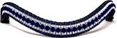 Frontal Strass Blue & Crystal/ Poney