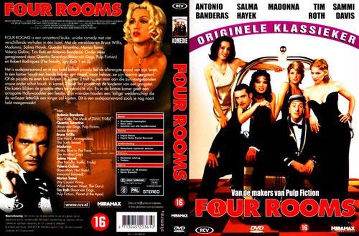 Four Rooms (DVD), Bruce Willis | DVD | bol