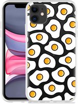 Geschikt voor Apple iPhone 11 Hoesje Eitje - Designed by Cazy