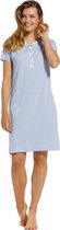 Pastunette dames nachthemd K/M Luna  - 56  - Blauw