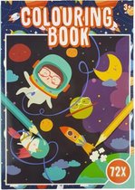 Kleurboek Astronaut - Multicolor - Papier - A4