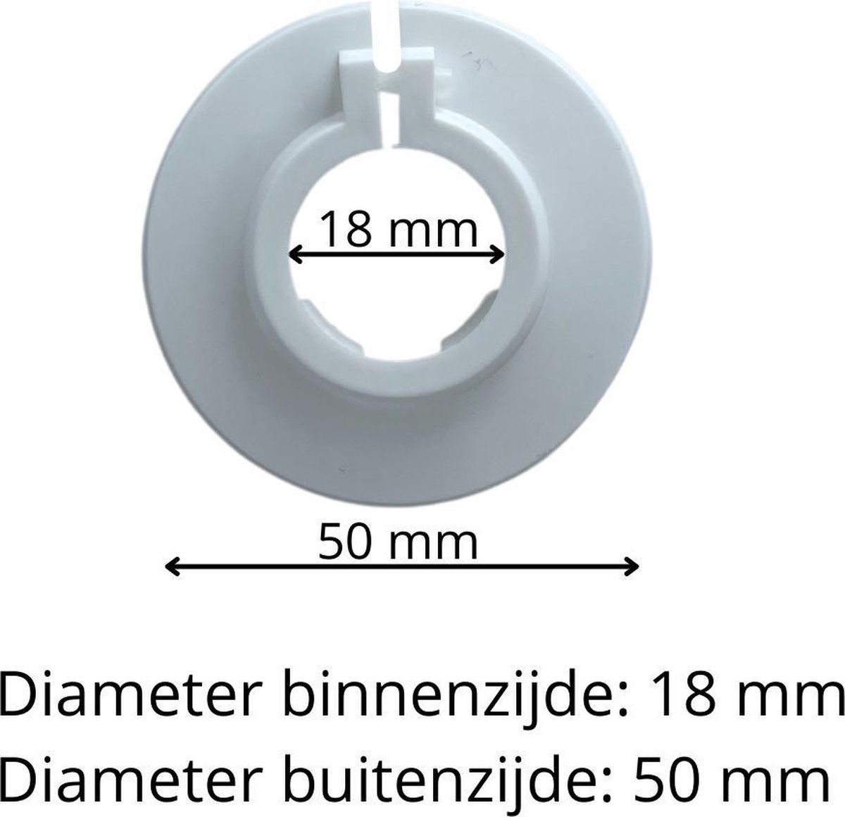 3BMT Klemrozet - Buisrozet ø 18 mm - Design