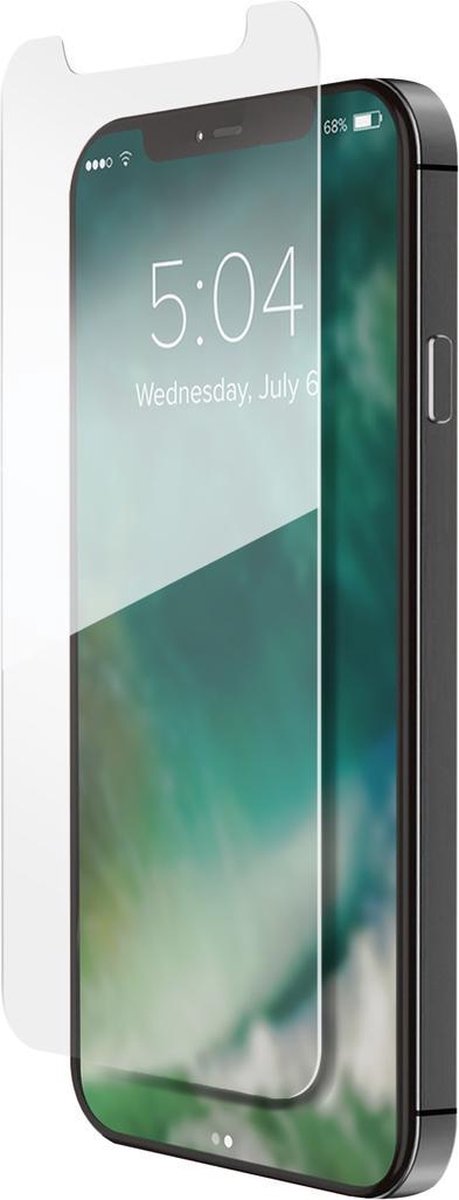 Xqisit Tough Glass CF Glassprotector iPhone 12 mini - Bescherming 9H hardheid