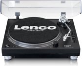 Lenco L-3809 Black - Platine à entraînement direct avec encodage USB/PC - Noir