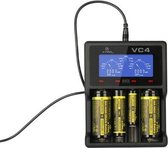 XTAR VC4 Ni-MH and Li-ion USB batterij-oplader