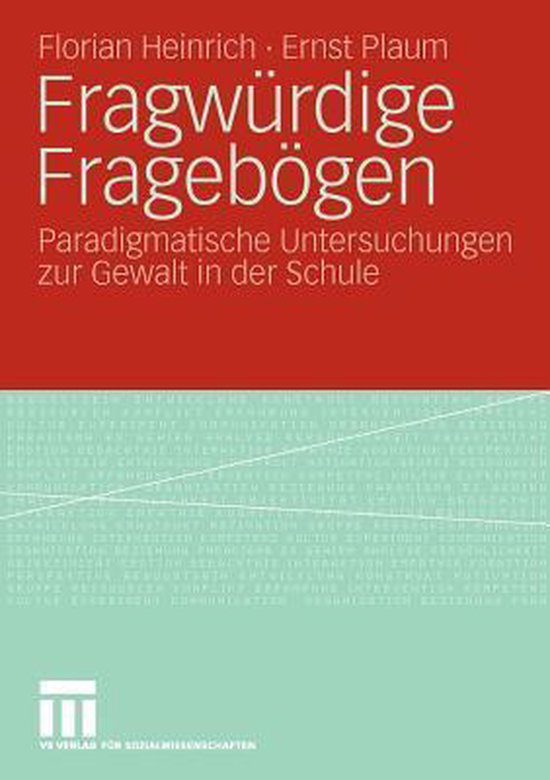 Fragwürdige Fragebögen - cover