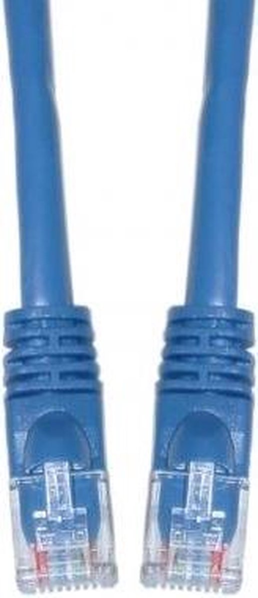 Image of 1M CAT5e RJ45 Ethernet Netwerk Kabel - Blauw