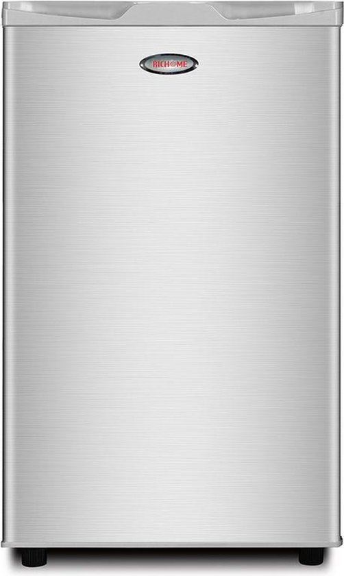 Richome BC-90D Vrijstaand 90l A+ Zilver combi-koelkast | bol