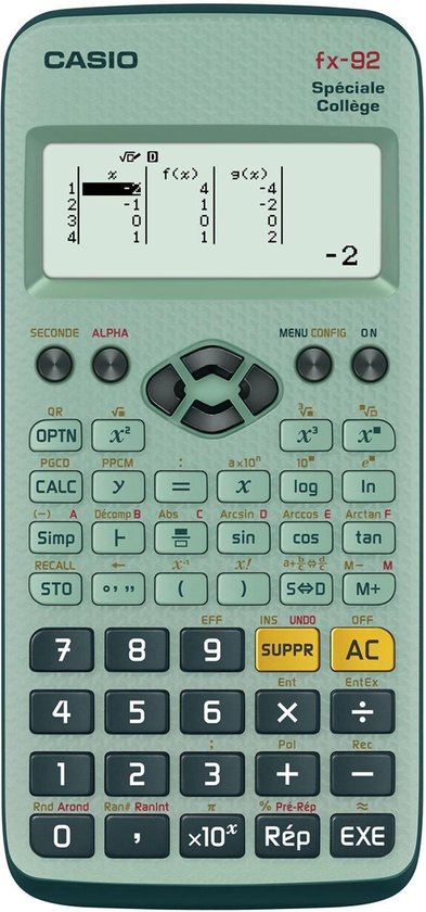 Casio rekenmachine FX92 College | bol.com