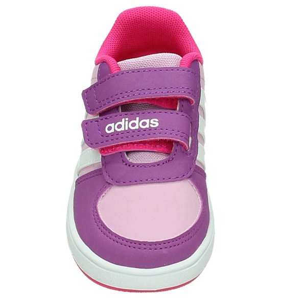 Adidas Vs hoops cmf inf - Sneakers - Meisjes - Maat 25 - Roze | bol.com
