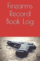 Firearms Record Book Log