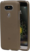 TPU Backcover Case Hoesje voor LG G5 Grijs