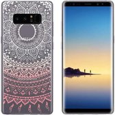 MP Case TPU case Mandala print voor Samsung Galaxy Note 8 -Achterkant / backcover