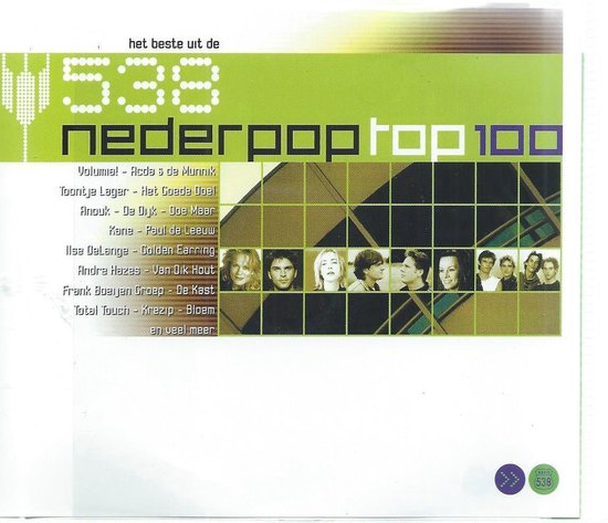 Various - 538 Nederpop Top 100, Borsato | CD (album) | Muziek | bol.com