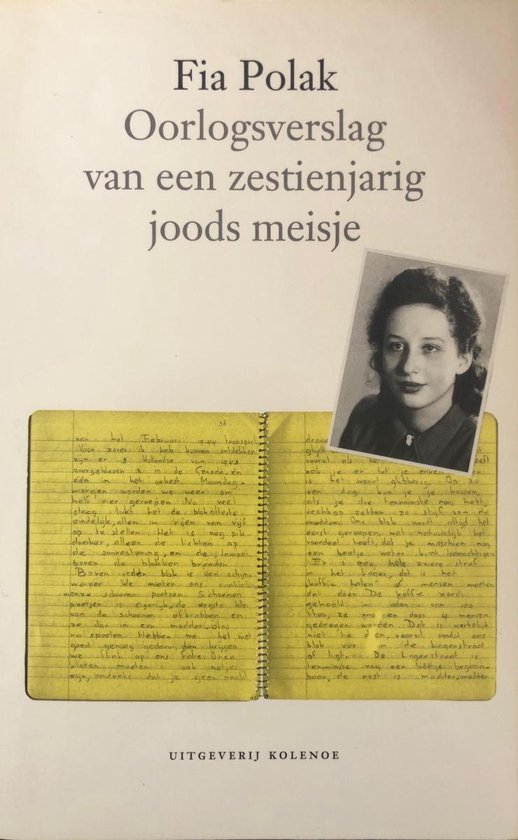 Omslag van Oorlogsverslag van een zestienjarig joods meisje door F. Polak