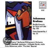 Brahms: Double Concerto, Piano Quartet no 1 / Martin, et al