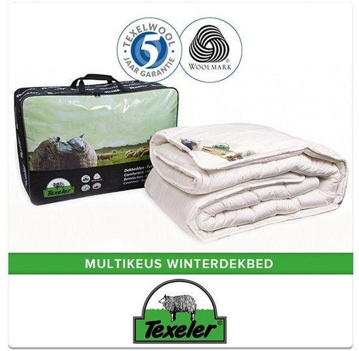 Texeler Multikeus winter dekbed (600 gram) - Size : 200x200 thumbnail 3
