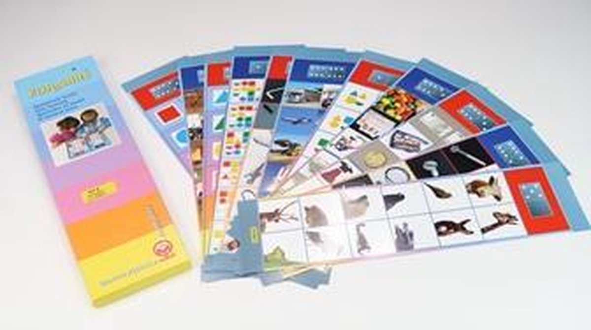 Flocards- set kaarten: kleur- en vormperceptie niveau 5 jaar