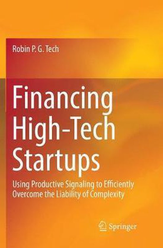 Financing High-Tech Startups - cover