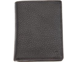 Esquire Leren Portemonnee Deer Cardsafe Wallet High Brown Donkerbruin