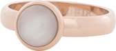 iXXXi Jewelry Vulring 10mm Cat Eye White roségoudkleurig 4mm - maat 18