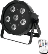 EUROLITE LED SLS-6 Blacklight vloer - LED Par - Flat Par