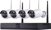 Bol.com CCTV YubiX 1.3 MP Sony Camerasysteem Beveiligingcamera set WiFi 4 IP Camera's + NVR aanbieding