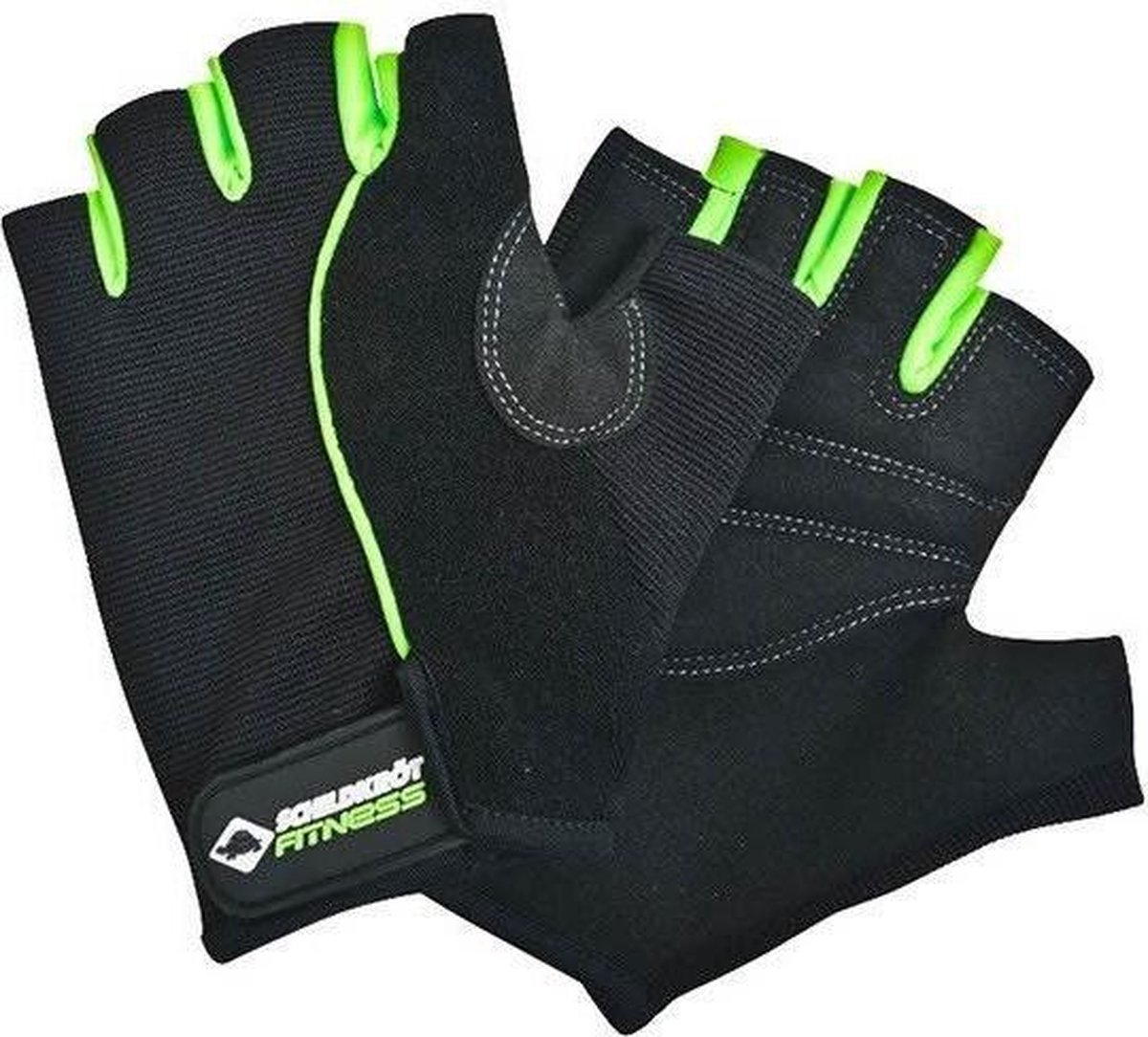Schildkröt Fitness Fitnesshandschoenen Comfort Zwart Maat 8/9