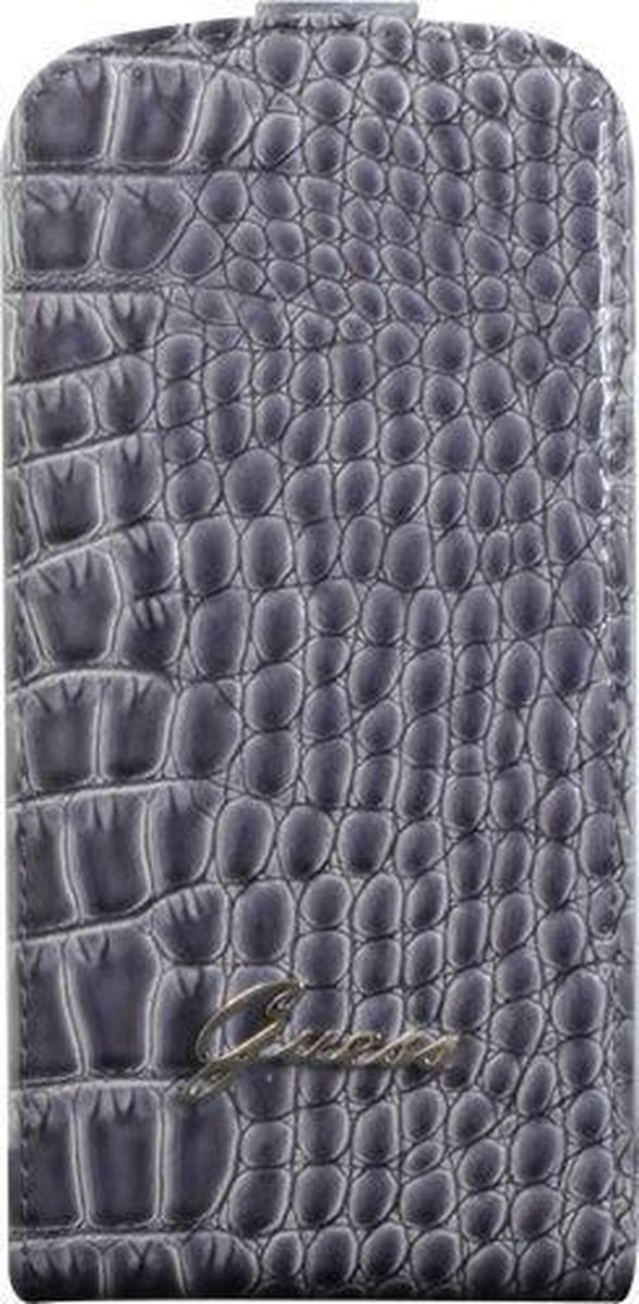 Guess - Collection Crocodile flipcase - Samsung Galaxy S3 / Neo - grijs