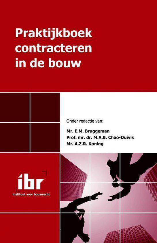 Praktijkboek contracteren in de bouw - cover