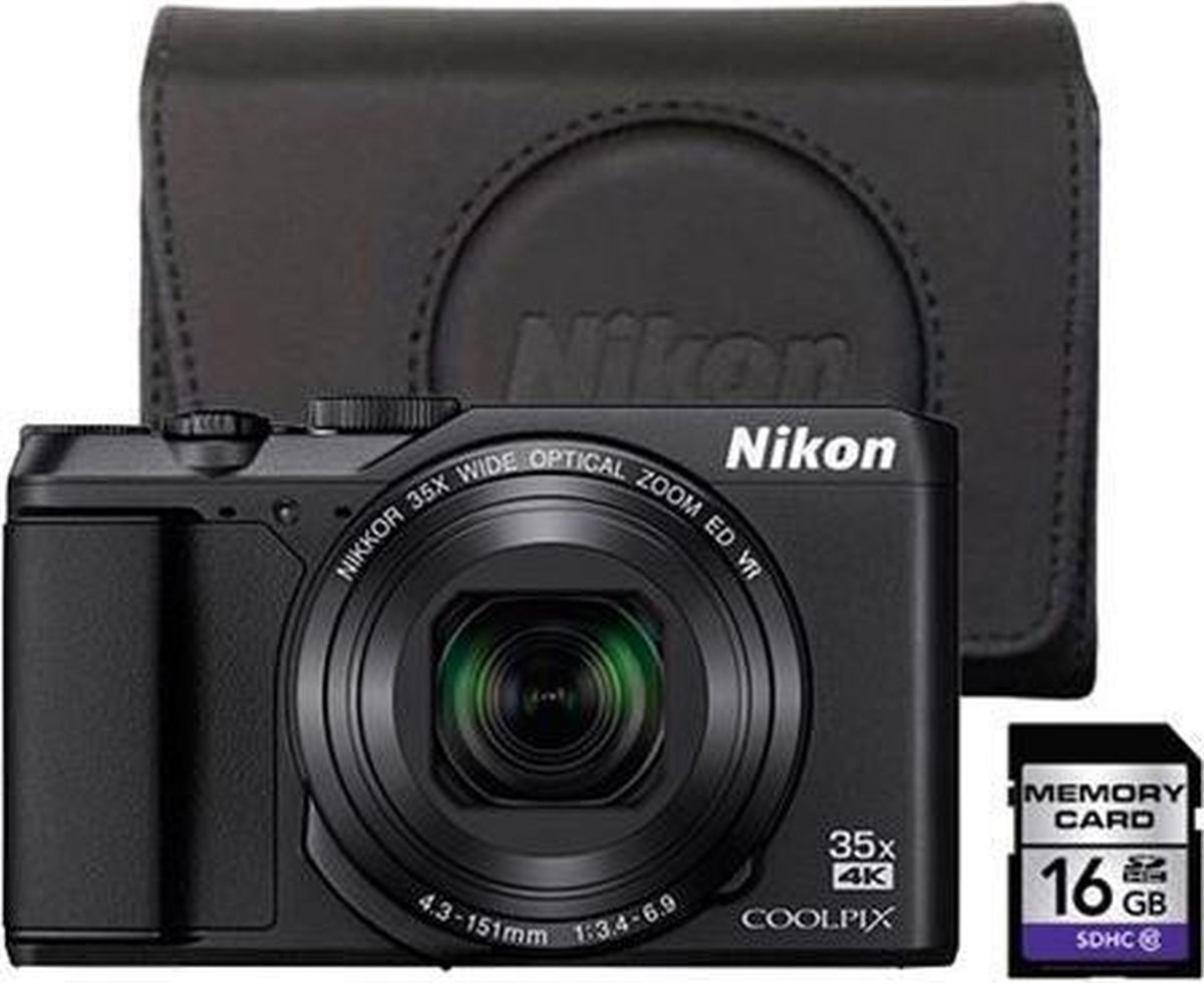 bol.com | Nikon Coolpix A900 - Zwart starterkit