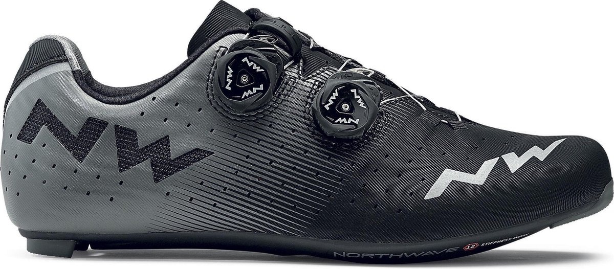 Northwave Revolution schoenen Heren grijs/zwart Schoenmaat 42 | bol.com