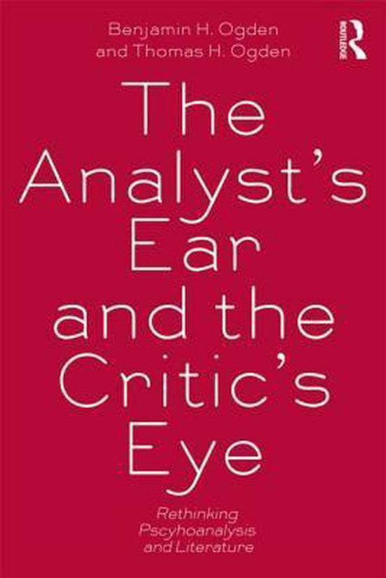 Analyst'S Ear And The Critic'S Eye - cover