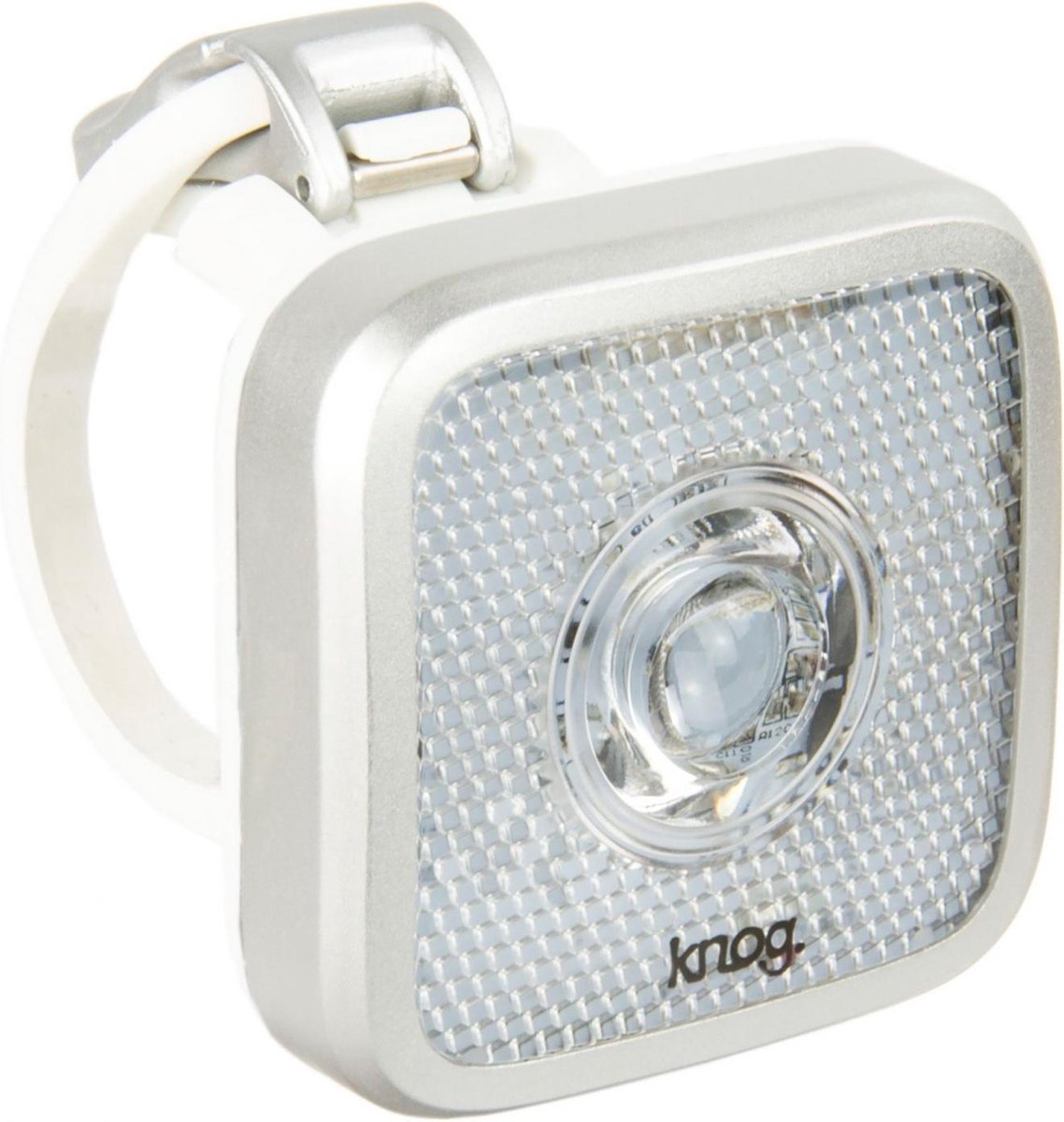 Knog Blinder MOB Eyeballer Fietsverlichting witte LED zilver