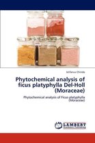 Phytochemical Analysis of Ficus Platyphylla del-Holl (Moraceae)