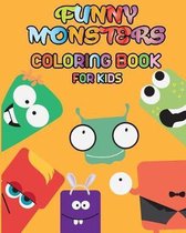 Funny Monsters - Coloring Book for Kids