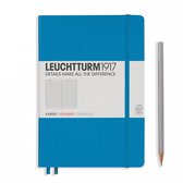 Leuchtturm1917 Notitieboek Azure - Medium - Geruit