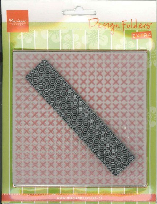 Dossier Marianne D Embossing + matrice Point de croix DF3417