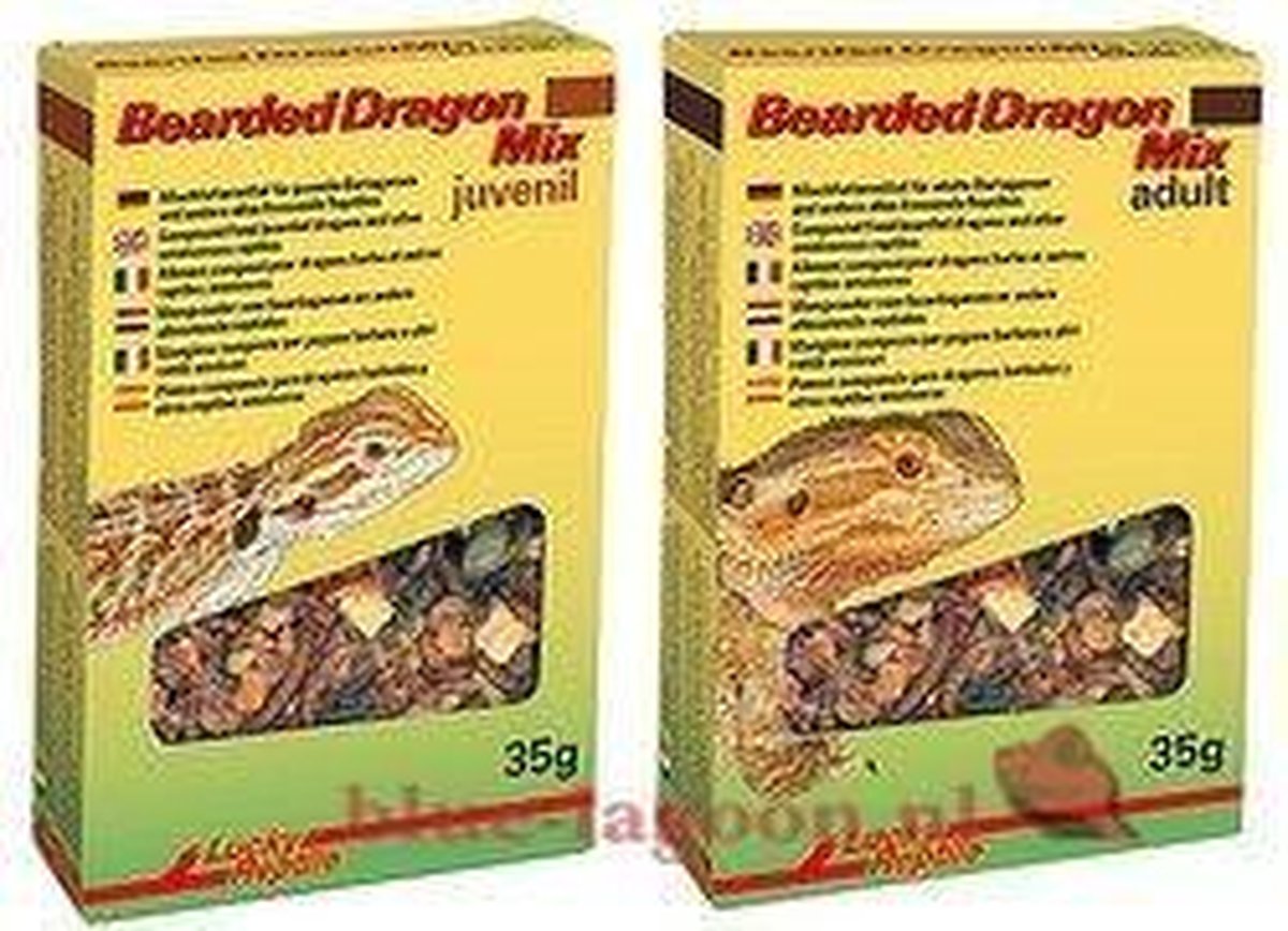 Lucky Reptile Bearded Dragon Mix Juvenil - 35 gr - Reptielenvoer