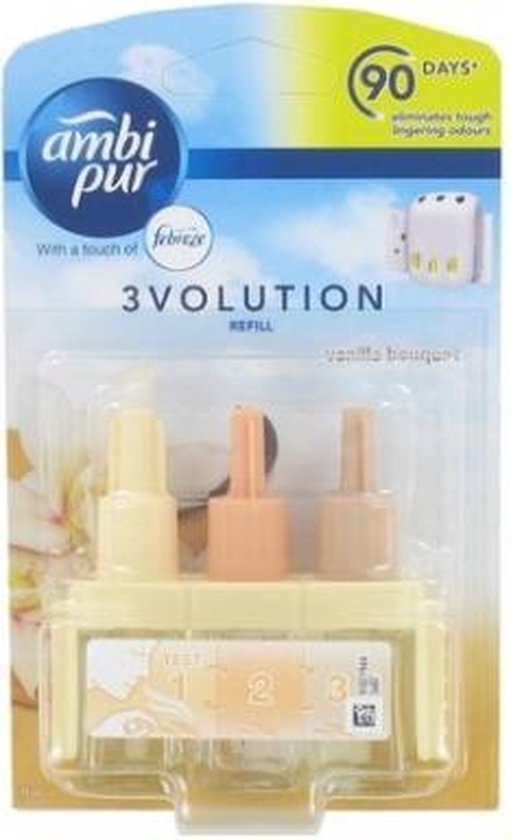 Ambi Pur 3volution Electric Refill Vanille Bouquet bol